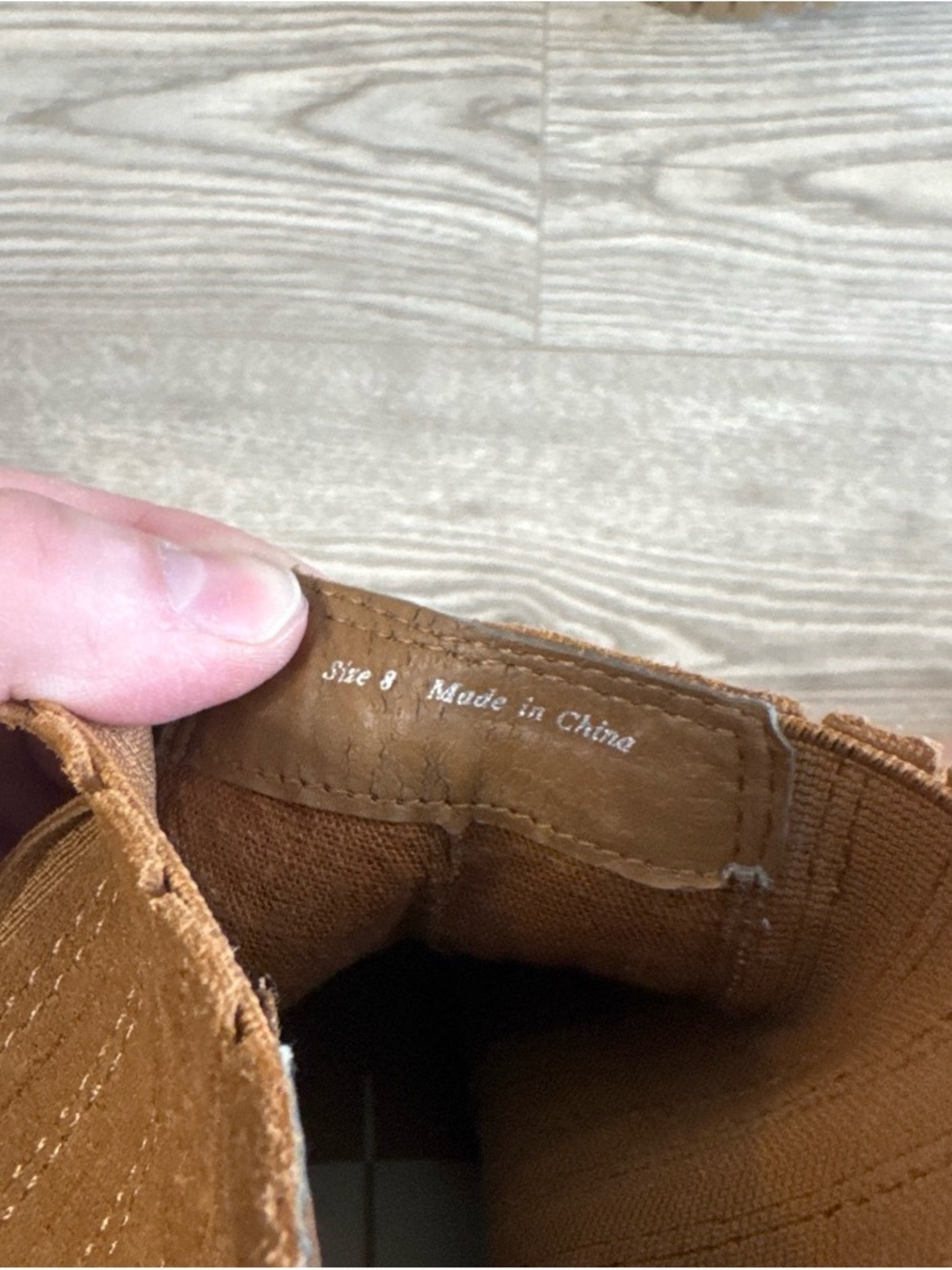 Dolce Vita Caster H2O Boots in Camel Suede - Picture 5 of 8